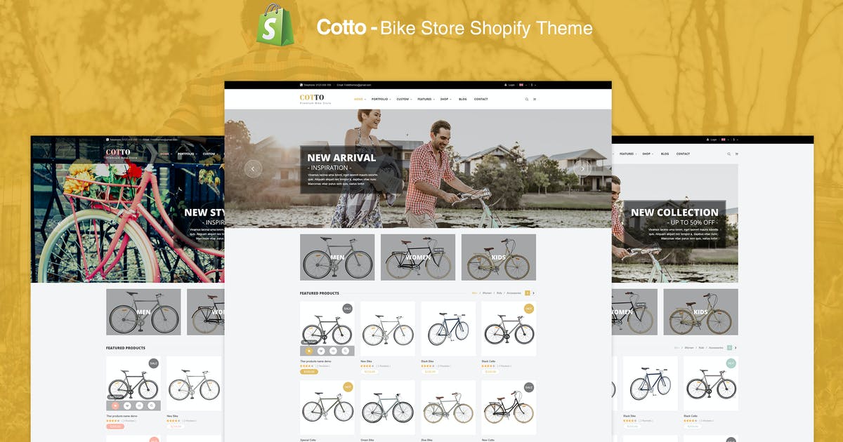 Theme Cotto Bike Pro