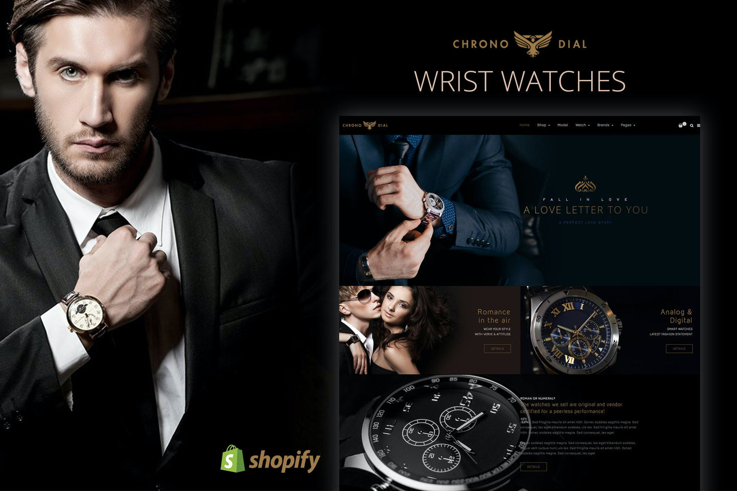 Theme Chrono Dial Premium