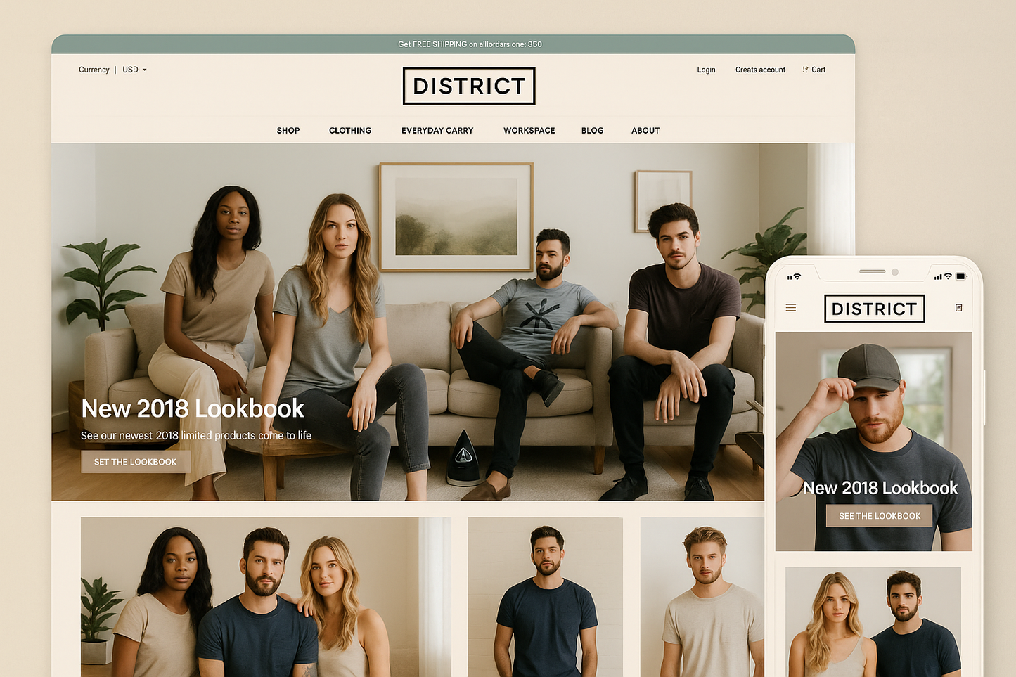 Theme District Pro
