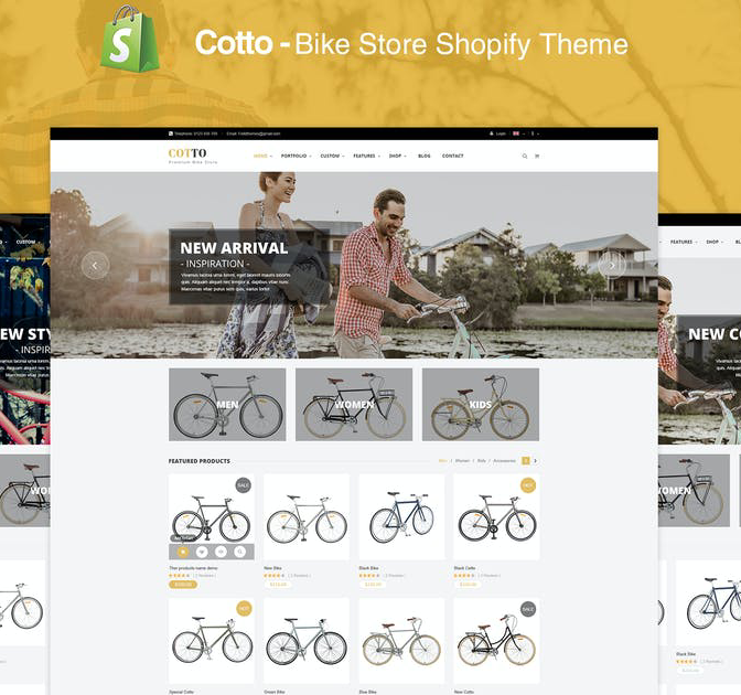 Theme Cotto Bike Pro