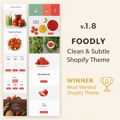 Theme Foodly Pro