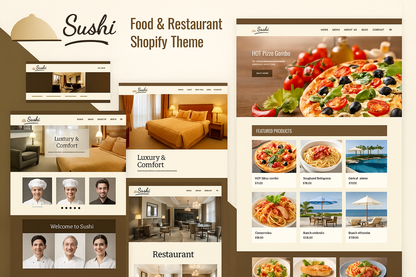 Theme Sushi Food Premium