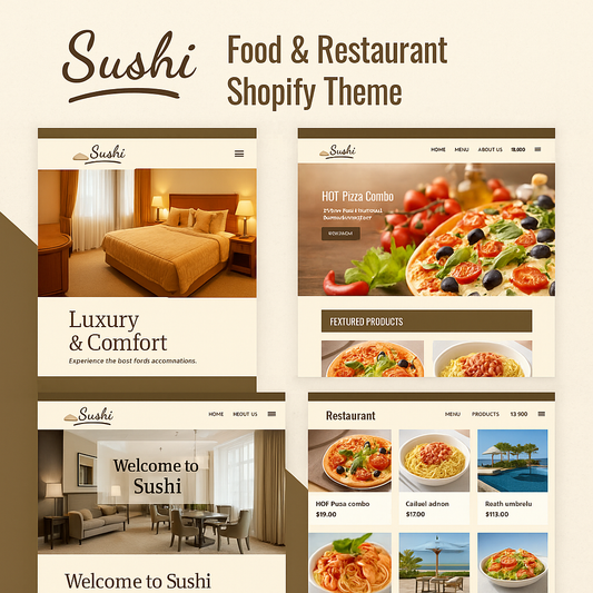 Theme Sushi Food Premium
