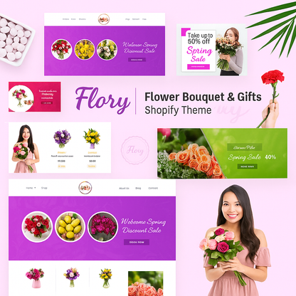 Theme Flory Florist Premium